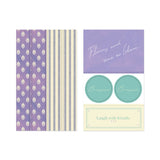 Limited edition Midori - Decoration sticker - Purple - 3 - Midori - Tidformera