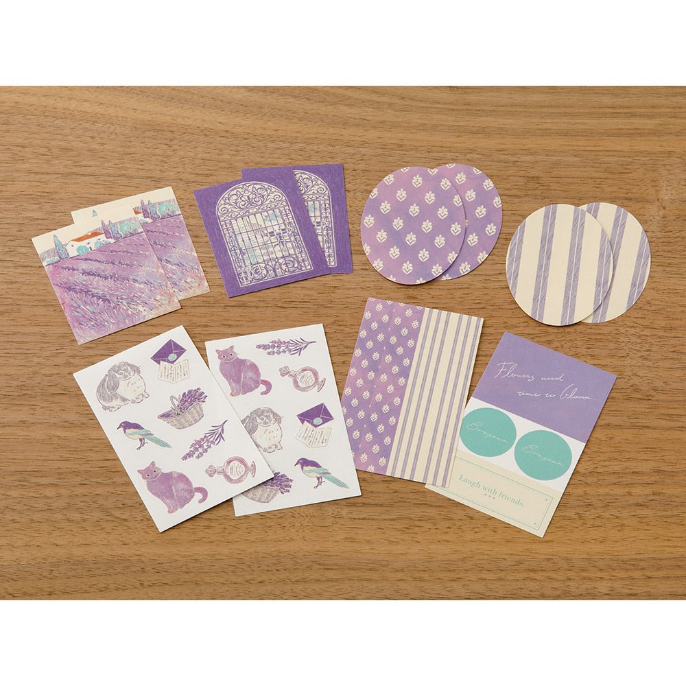 Limited edition Midori - Decoration sticker - Purple - 6 - Midori - Tidformera