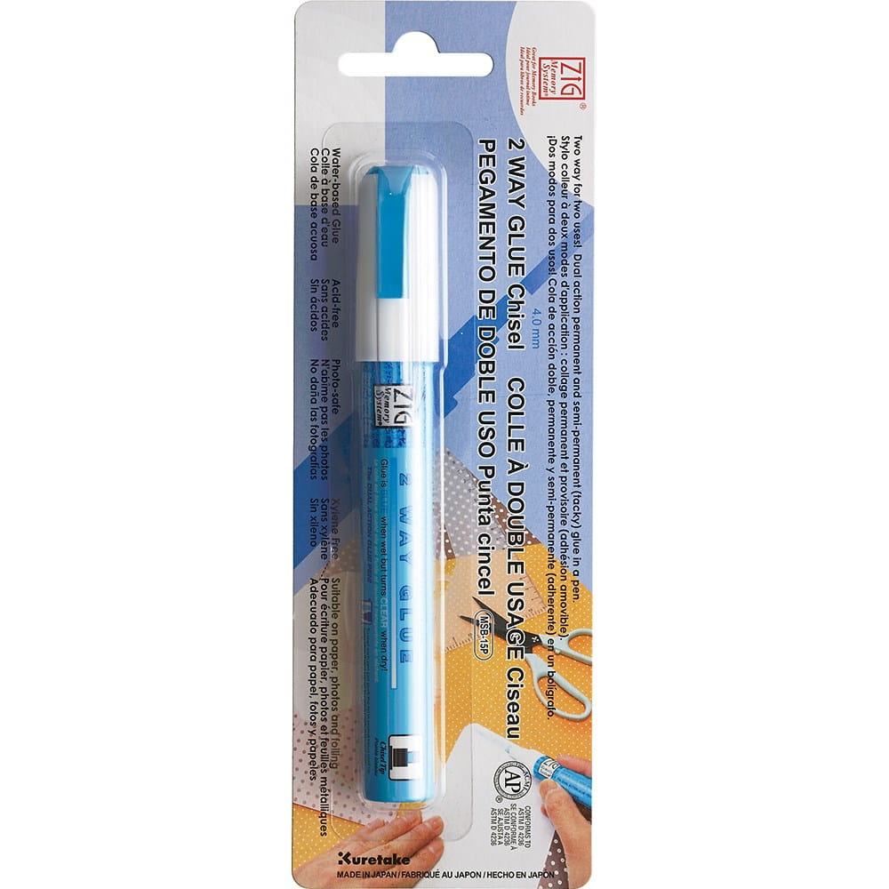 Limpenna 2 way glue - MSB - 15P 4 mm - 2 - ZIG Kuretake - Tidformera