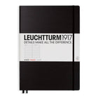 Linjerad skrivbok Lt A4+ Master Black från Leuchtturm1917 - Svart anteckningsbok - Tidformera