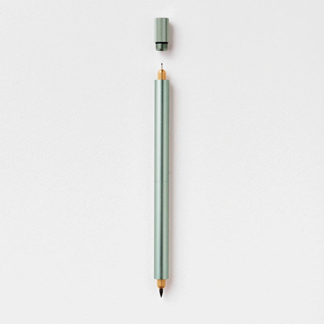 Lumos Pro Refillable Multi - Tip Pen - Duo Tip - Sage - 1 - Tom's Studio - Tidformera