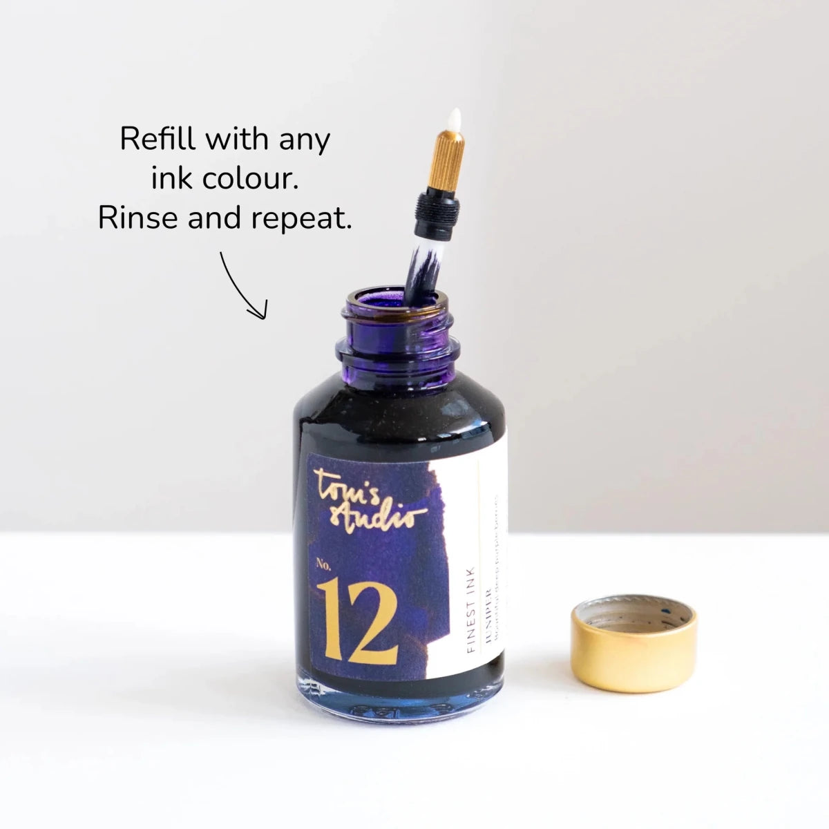 Lumos Pro Refillable Multi - Tip Pen - Single - Midnight - 4 - Tom's Studio - Tidformera