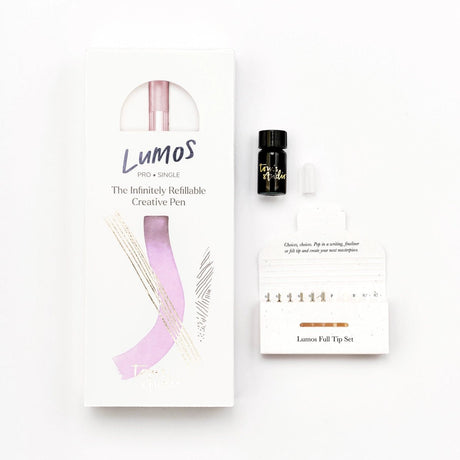 Lumos Pro Refillable Multi - Tip Pen - Single - Rose Gold - 2 - Tom's Studio - Tidformera