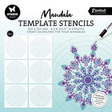 Mandala Template Stencils - 6 - pack - 1 - Creotime - Tidformera