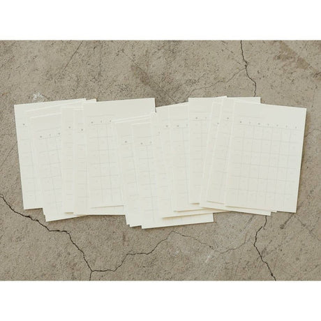 MD Diary Sticker Free - 6 - Midori - Tidformera