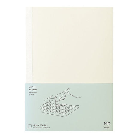 MD Notebook A5 - Grid - 1 - Midori - Tidformera