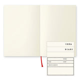MD Notebook A6 - Olinjerad - 2 - Midori - Tidformera
