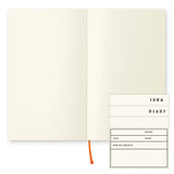 MD Notebook B6 Slim - Blank - 2 - Midori - Tidformera