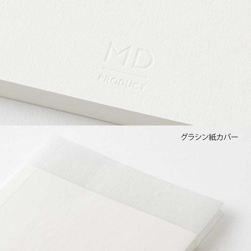 MD Notebook Cotton A5 - Blank - 8 - Midori - Tidformera