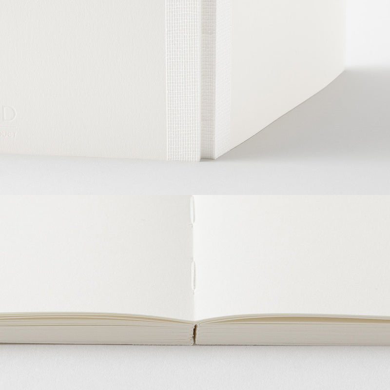 MD Notebook Cotton A5 - Blank - 2 - Midori - Tidformera