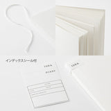 MD Notebook Cotton Square - Blank - 3 - Midori - Tidformera