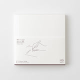 MD Notebook Cotton Square - Blank - 11 - Midori - Tidformera