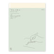 MD Notebook Diary A4 2025 Monthly Block + Memo Thin Type - Midori - Tidformera