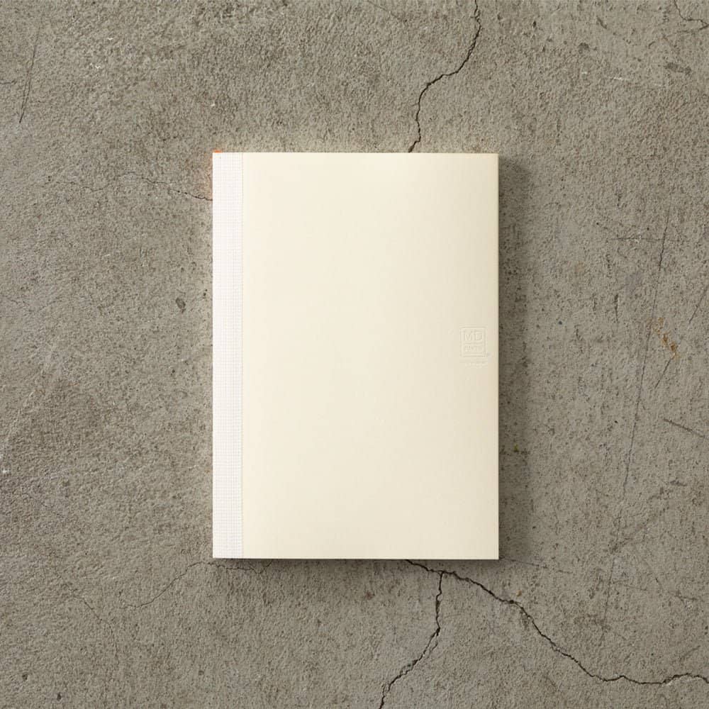 MD Notebook Diary A5 2026 Monthly Block + Memo Thin Type - 2 - Midori - Tidformera