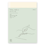 MD Notebook Diary A5 2026 Monthly Block + Memo Thin Type - 1 - Midori - Tidformera