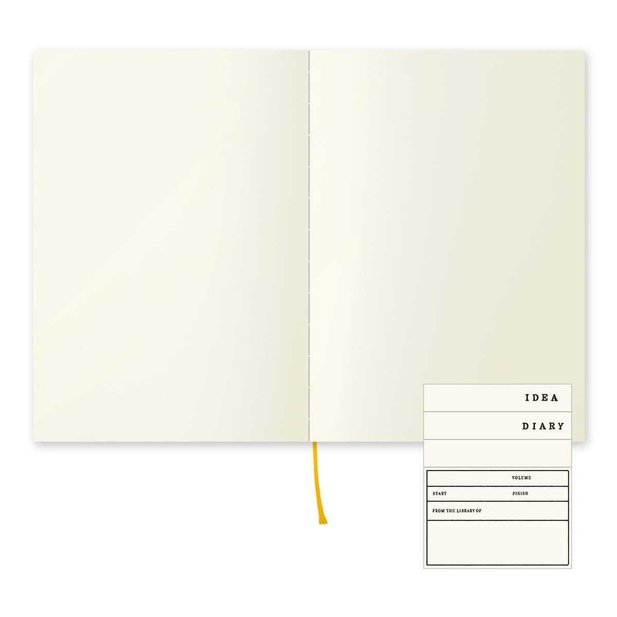 MD Notebook Journal A5 - Blank - Midori - Tidformera