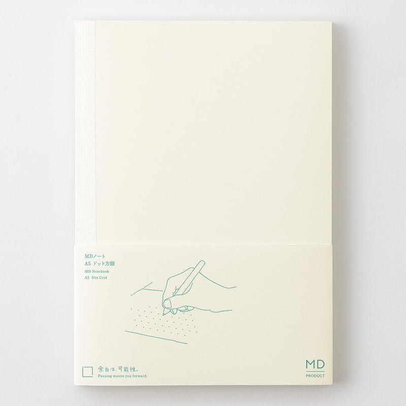 MD Notebook Journal A5 Dotted - 176 pages - 7 - Midori - Tidformera
