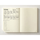 MD Notebook Journal A5 Dotted - 368 pages - Midori - Tidformera