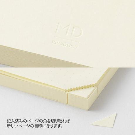 MD Notebook Journal A5 Dotted - 368 pages - 10 - Midori - Tidformera