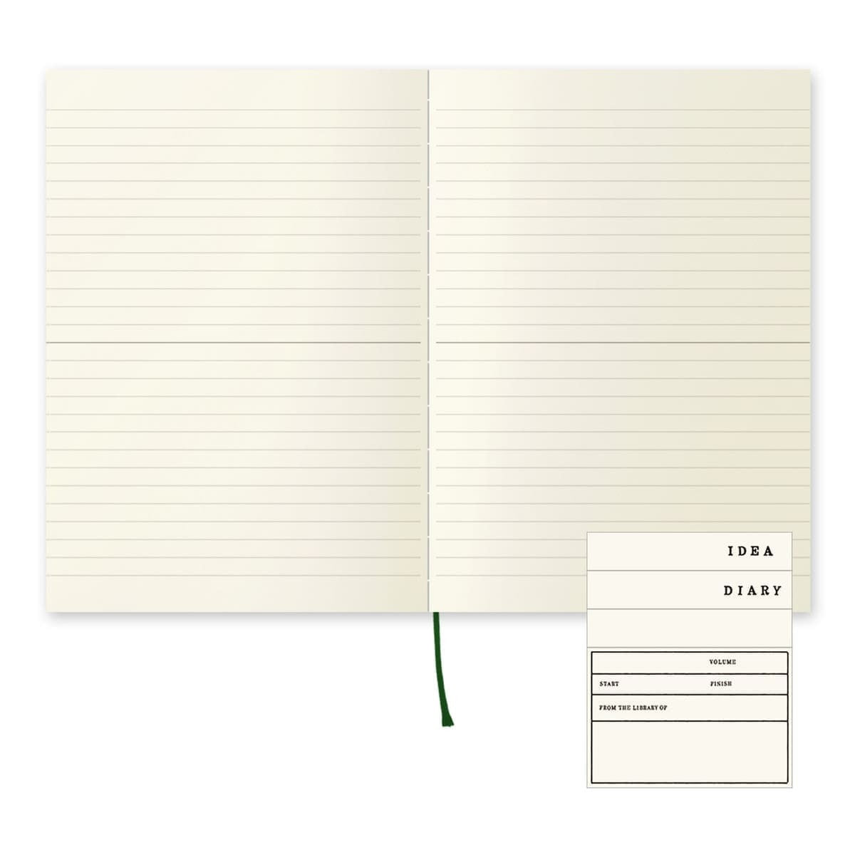 MD Notebook Journal A5 - Ruled - Midori - Tidformera