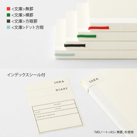 MD Notebook Journal A6 Dotted - 5 - Midori - Tidformera