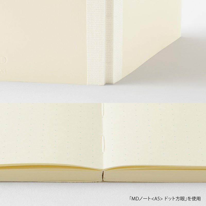 MD Notebook Journal A7 Dotted - 3 - Midori - Tidformera