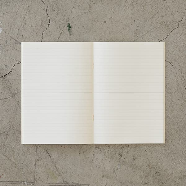 MD Notebook Light - Skrivhäfte - 3 - pack A5 - Linjerad - 7 - Midori - Tidformera