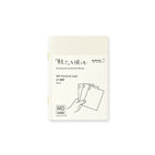 MD Notebook Light - Skrivhäfte - 3 - pack A7 - Olinjerad - 1 - Midori - Tidformera