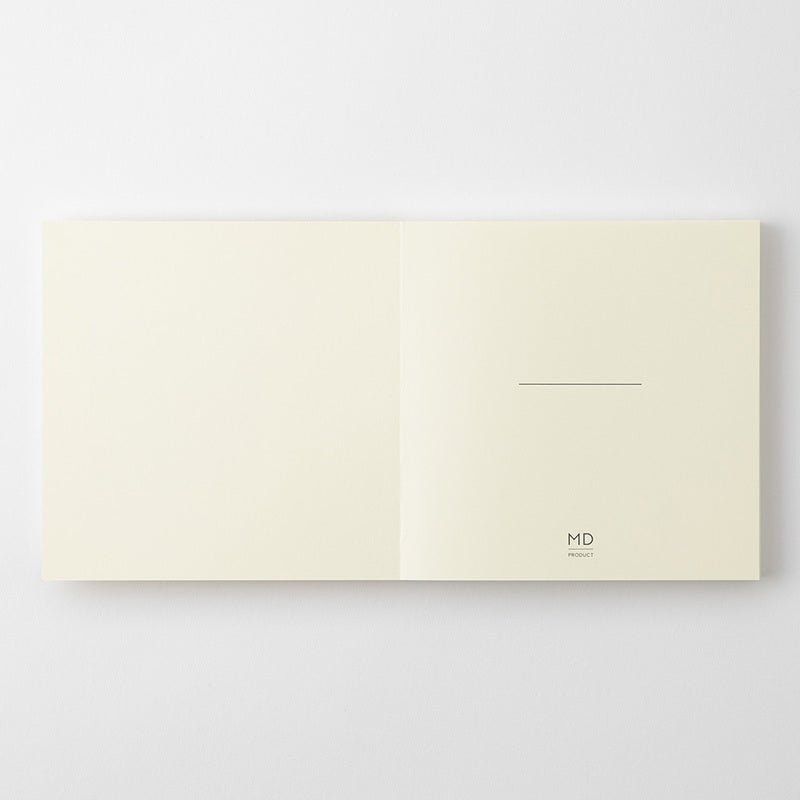 MD Notebook Thick Square - Blank - 10 - Midori - Tidformera