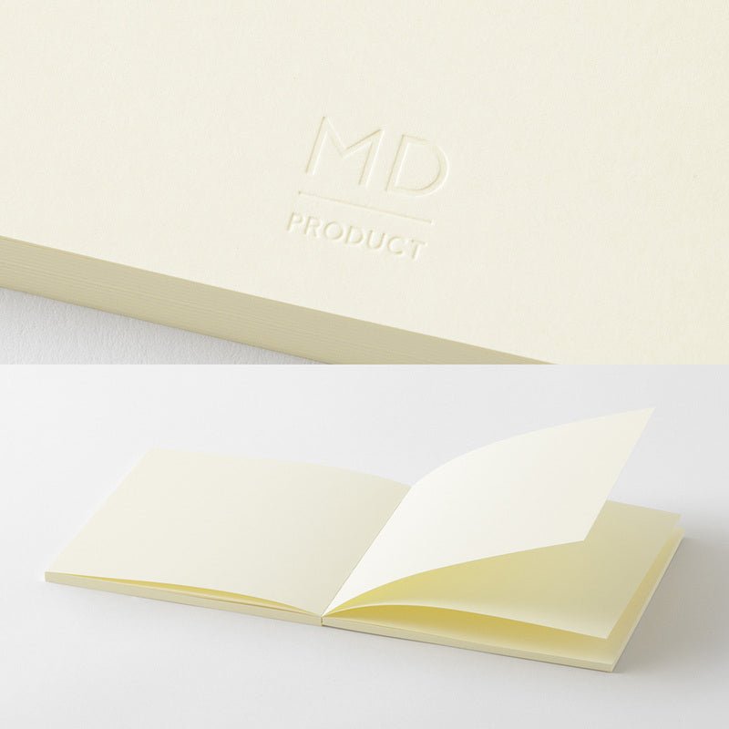 MD Notebook Thick Square - Blank - 7 - Midori - Tidformera