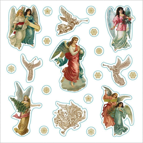 Merry & Bright Christmas! Sticker book - 5 - Peter Pauper Press - Tidformera
