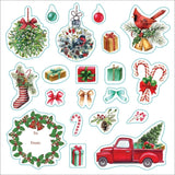 Merry & Bright Christmas! Sticker book - Peter Pauper Press - Tidformera