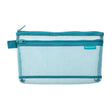 Mesh Pen Pouch - Blue - 1 - Midori - Tidformera