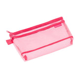 Mesh Pen Pouch - Pink - 2 - Midori - Tidformera