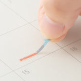 Midori Kalenderstickers - Arrow Pastel - 4 - Midori - Tidformera