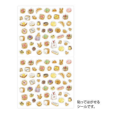 Midori Kalenderstickers - Bread - Midori - Tidformera