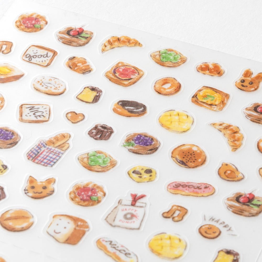 Midori Kalenderstickers - Bread - Midori - Tidformera