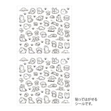 Midori Kalenderstickers - Dog Black & White - Midori - Tidformera