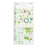 Midori Kalenderstickers Färgtema - Green - 4 - Midori - Tidformera