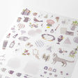 Midori Kalenderstickers Färgtema - Lavender - Midori - Tidformera