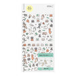 Midori Kalenderstickers - Lined Cat - 1 - Midori - Tidformera