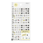 Midori Kalenderstickers - Pictograph Cat - 1 - Midori - Tidformera