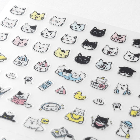 Midori Kalenderstickers - Pictograph Cat - 2 - Midori - Tidformera