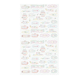 Midori Kalenderstickers - Text Anniversary - 2 - Midori - Tidformera