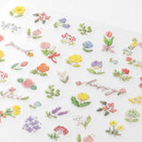 Midori Kalenderstickers - Wild Flowers - 2 - Midori - Tidformera