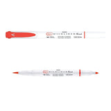 Mildliner Brush pen 5-pack - Refresh - Zebra - Tidformera