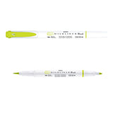 Mildliner Brush pen 5-pack - Refresh - Zebra - Tidformera