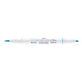 Mildliner Brush pen - Blue - Zebra - Tidformera