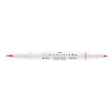 Mildliner Brush pen - Pink - Zebra - Tidformera