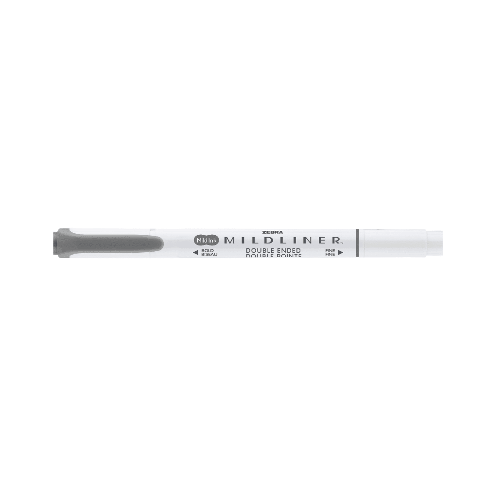 Mildliner Överstrykningspenna - Dark gray - 1 - Zebra - Tidformera